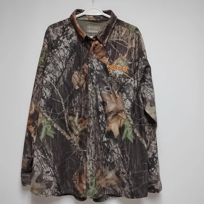 Scent Lok Shirt Men's 2XL Mossy Oak Break Up Camo Dakota Hunting - Image 1 of 4