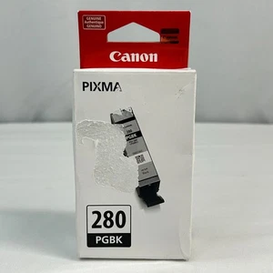 ORYGINALNY CZARNY WKŁAD PIGMENTOWY CANON PGI-280 PGBK DO DRUKARKI PIXMA TR7520 - Zdjęcie 1 z 8