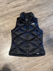 The North Face Puffer Vest 550 Goose Down Women XS Black Full Zip - Bild 1 von 4