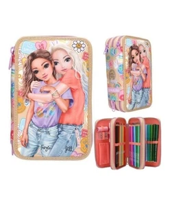 Federmappe Mädchen 3 Fach gefüllt TOPModel Federtasche GIRL POWER - Bild 1 von 4