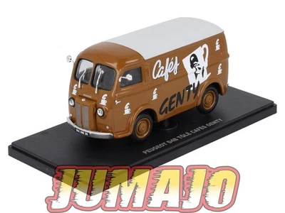 UT51 voiture 1/43 atlas Eligor utilitaires PEUGEOT D4B Tôlé Cafés Genty - Photo 1/4