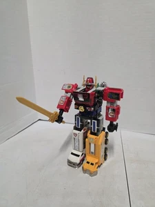 Power Rangers Lightspeed Rescue GoGoFive DX Victory Robo Megazord w/Sword BANDAI - Picture 1 of 17