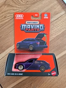 Matchbox Moving Parts 2025 Mix 6F: 2023 Audi RS6 Avant - Picture 1 of 1