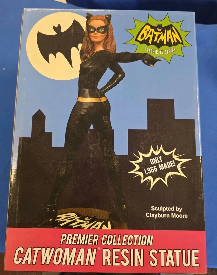 Diamond Select 1966 Batman Catwoman Premier Collection Estatua #7/1966 NUEVO Foto 1 de 3