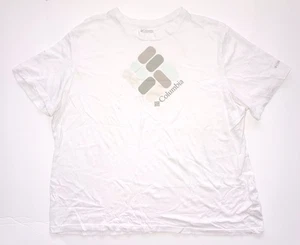 COLUMBIA T-Shirt Mujer’s XL Blanca Manga Corta Pesca Senderismo Aire Libre Ropa Deportiva - Imagen 1 de 13