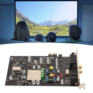 Pcie Sound Card Cm8828 7.1Ch Tcxo Pcie Pc Sound Card For Home Theater Larg TDM - Picture 1 of 24