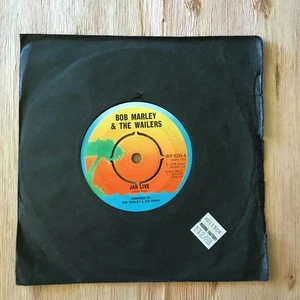 BOB MARLEY Jah Live / Concrete 7" (Island 1976 UK) REGGAE Lee Perry - Picture 1 of 2