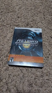 Metroid Prime Trilogy (Nintendo Wii, 2009) Steelbook Videojuego RARO COMPLETO - Imagen 1 de 6