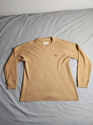 Camiseta Western Welder Waffle Polar Para Hombre Talla Mediana Marrón Manga Larga Ropa de Trabajo Foto 1 de 4