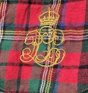 Ralph Lauren Plaid Pajamas Crest Set Small - Picture 1 of 3