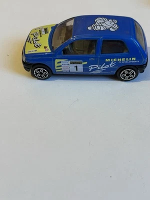 Bburago Renault Clio Good 1/43 Burago Modellauto 1:43 3er Rennwagen Michelin - Bild 1 von 4