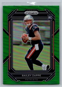 2022 Panini Prizm #305 Bailey Zappe Green - Picture 1 of 2