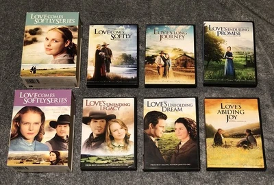 Loves Comes Softly Series Volume 1 & 2 DVD LOT Janette Oke 1-6 Foto 1 de 4