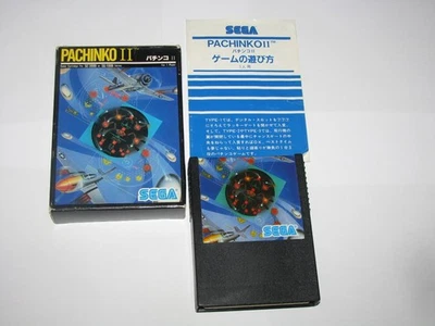 Pachinko II Sega SG-1000 SC-3000 SMS Japan import +Box Manual CIB US Seller - Image 1 of 4