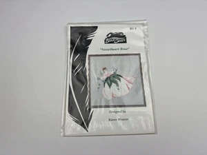 Black Swan Designs Sweetheart Rose Counted Cross Stitch Pattern Chart 4R - Picture 1 of 3