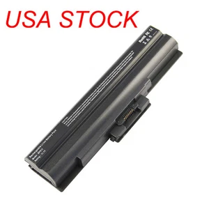 6 CELL Battery VGP-BPS13S FOR Sony VAIO VPC-S115FG VGN-AW83FS VPC-CW290X US ship - Picture 1 of 2