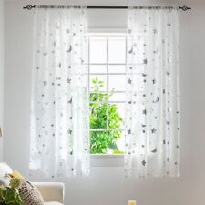 Worth The Price Curtain 1m*1.3m Nice Silver Voile Decorate Your Home Gold