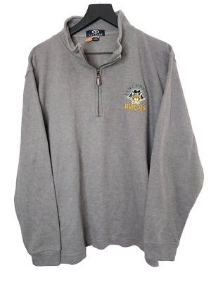 Chaqueta Pullover Lynchburg Hillcats Logo Virginia 1/4 Cremallera Talla Grande Foto 1 de 4