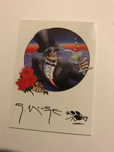 GRATEFUL DEAD & BEYOND Rock Art 1998 COMIC IMAGES PROMO CARD #1 NM Stanley Mouse - Picture 1 of 6