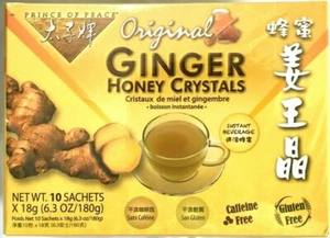 Original Ginger Honey Crystals Instant Tea Lemon 6.3 oz sin gluten - Imagen 1 de 2