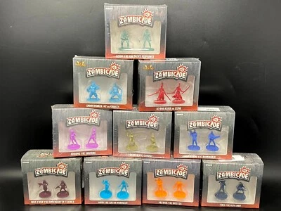 CMON Zombicide - 10 Kickstarter exclusive Promo Survivor Figures Bundle - Season 2