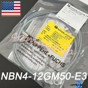 New 10-30VDC 200mA 4mm For Pepperl+Fuchs NBN4-12GM50-E3 Proximity Switch Sensor - Picture 1 of 9