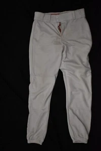 Rawlings Baseballhose M Medium 30" Innennaht weiß klassische Druckknöpfe, Logo - Bild 1 von 7