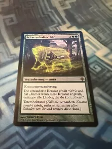 MTG Foil German Bear Umbra NM-/EX+ Rise of the Eldrazi - Picture 1 of 5