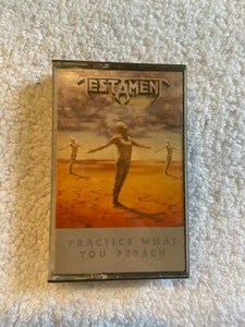 Testament 1989 Rock Cassette Vintage Used Hard Rock Tape MUST SEE - Foto 1 di 4