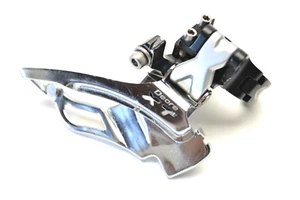SHIMANO DEORE XT BICYCLE DUAL PULL TRIPLE FRONT DERAILLEUR 31.8 MM CLAMP FD-M771 - Picture 1 of 5