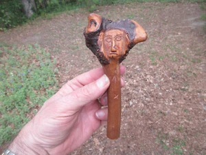 Fidschi Solomon Pacific Penobscot Schamane Medizin Mann Hexe Arzt Stab Zauberstab - Bild 1 von 10