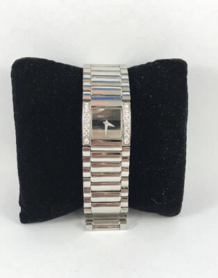 BAUME & MERCIER CATWALK LADIES STAINLESS STEEL AND DIAMOND QUARTZ WATCH - Image 1 of 4