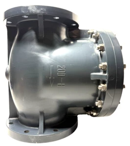 Asahi AV 18K-00019-G 8" EPDM Swing Check Flanged Valve, 70psi, ANSI 150 - Picture 1 of 13