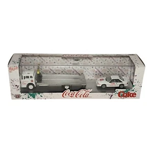 M2 Machines Haulers Coca-Cola '90 Ford C-8000 & '90 Ford Mustang GT Foxbody 5.0 - Picture 1 of 8
