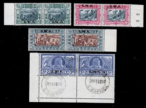 Namibia-África Sudoeste 198-205, O, parejas horizontales, celebración del siglo Voortrekker - Imagen 1 de 1