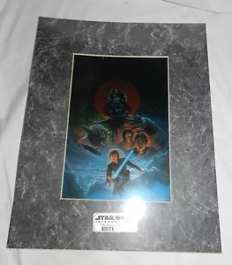 Impresión vintage de Star Wars Empire Strikes Back ChromArt coleccionables LE - Imagen 1 de 5