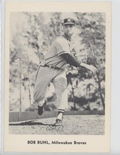 1964 Jay Publishing Milwaukee Braves Bob Buhl