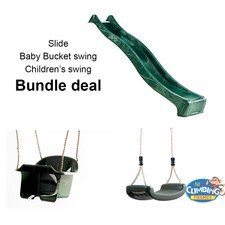 9ft Onda Scorrimento Pacchetto: Secchio Bambino Swing & Dei Trattare: Telaio