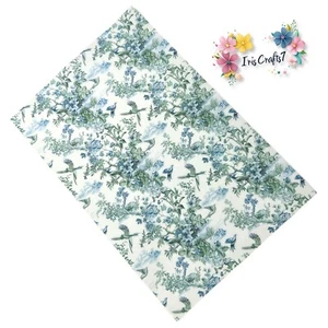 Wild in Green 2 Transfer Paper for Polymer Clay - Water soluble paper - Picture 1 of 5