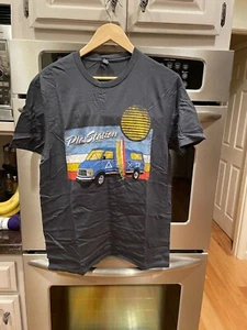 PlayStation Surfer Surf Gray Adult Men's T-Shirt Small - Picture 1 of 1