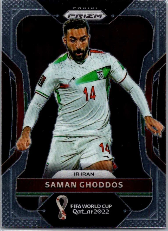 2022 Saman Ghoddos #124 Panini Iran QATAR #5 - Image 1 of 2
