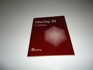 MacSap III Demo Version © Softing s.r.l April 1988 Macintosh First Edition - Picture 1 of 12