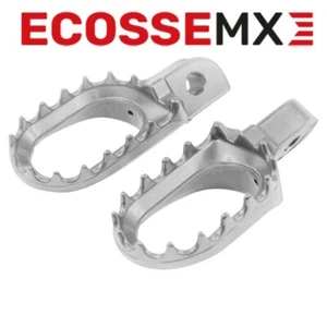  Montesa TRIALS Foot Pegs Raceline Silver Trick Adjustable  EVO REV3 TECHNO  - Picture 1 of 6