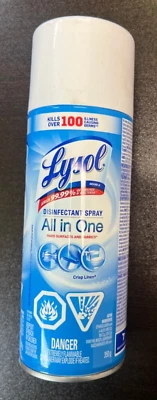 Lysol Disinfectant Spray Crisp Linen, 350g - Image 1 of 2