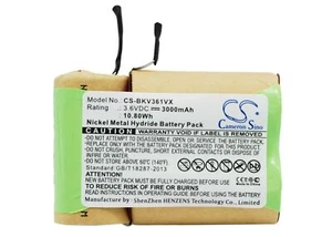3000mAh Battery for Black&Decker V3600,V3603,V3610,V3610G,V3610P,5100363-03 - Picture 1 of 5