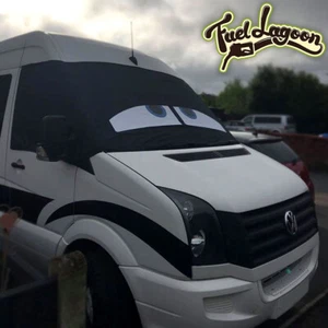 Crafter Mercedes Sprinter Window Screen Cover Blackout Blind Van Motorhome Eyes - Picture 1 of 9