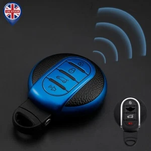 Custodia portachiavi telecomando BMW MINI per COOPER S ONE JCW F54 F55 F56 F57 CLUBMAN - Foto 1 di 8