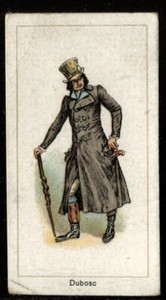 Tobacco Card, Carreras, Highwaymen, Highway Men,1924, Dubosc, #16