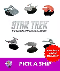 Star Trek Eaglemoss The Official Starships Collection ~ Loads to Choose Here - Foto 1 di 89