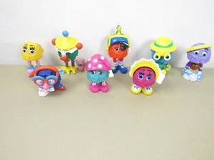 1989 McDonalds Funny Fry Friends Guys Kids Happy Meal Toys Set of 8 Incomplete - Picture 1 of 3
